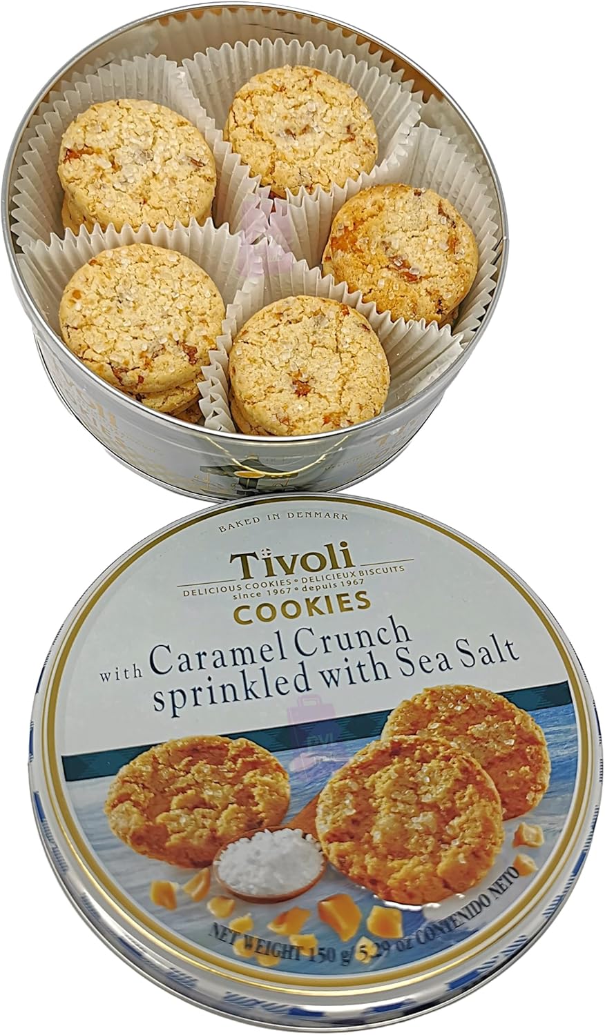 Tivoli Salted Caramel 150g | Pallet (Email us to negotiate pricing and availability)