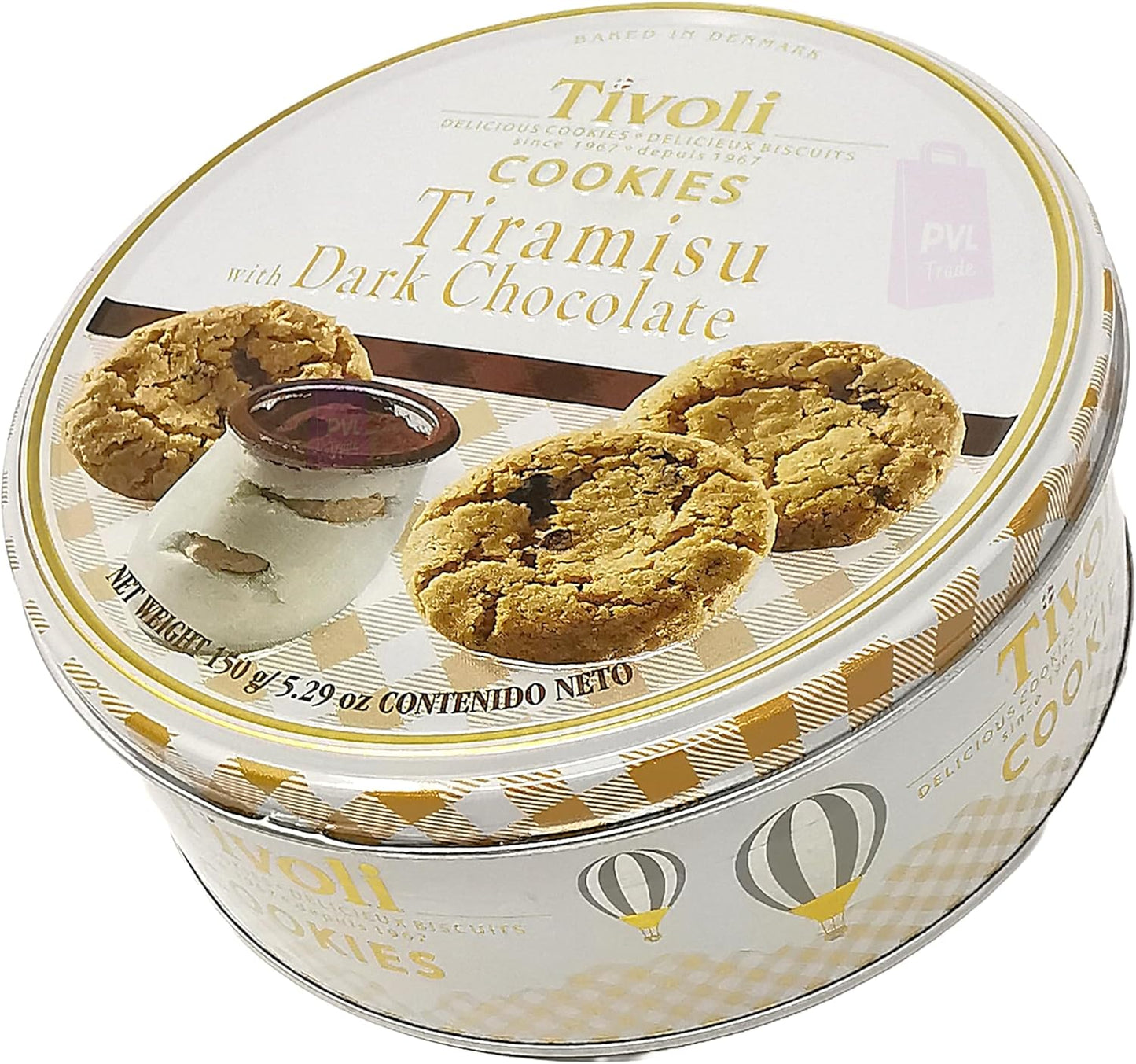 Tivoli Tiramisu Dark Chocolate 150g | Pallet (Email us to negotiate pricing and availability)