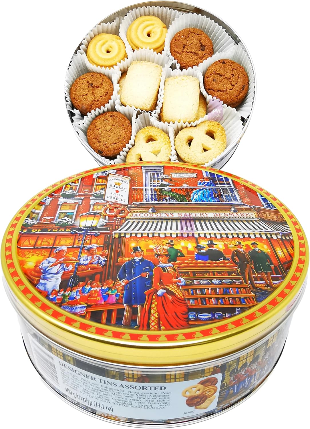 Danish Butter & Chocolate Chip Cookies Assortment 400g | Pallet (Email us to negotiate pricing and availability)
