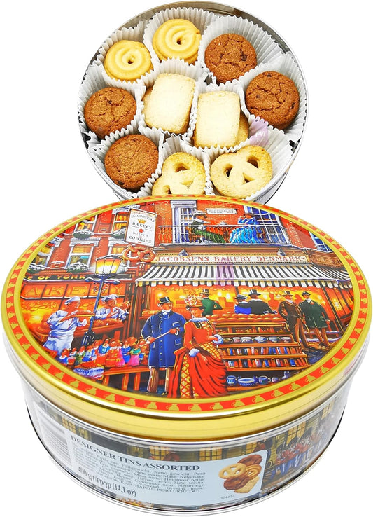 Danish Butter & Chocolate Chip Cookies Assortment 400g  | Pallet (Email us to negotiate pricing and availability)