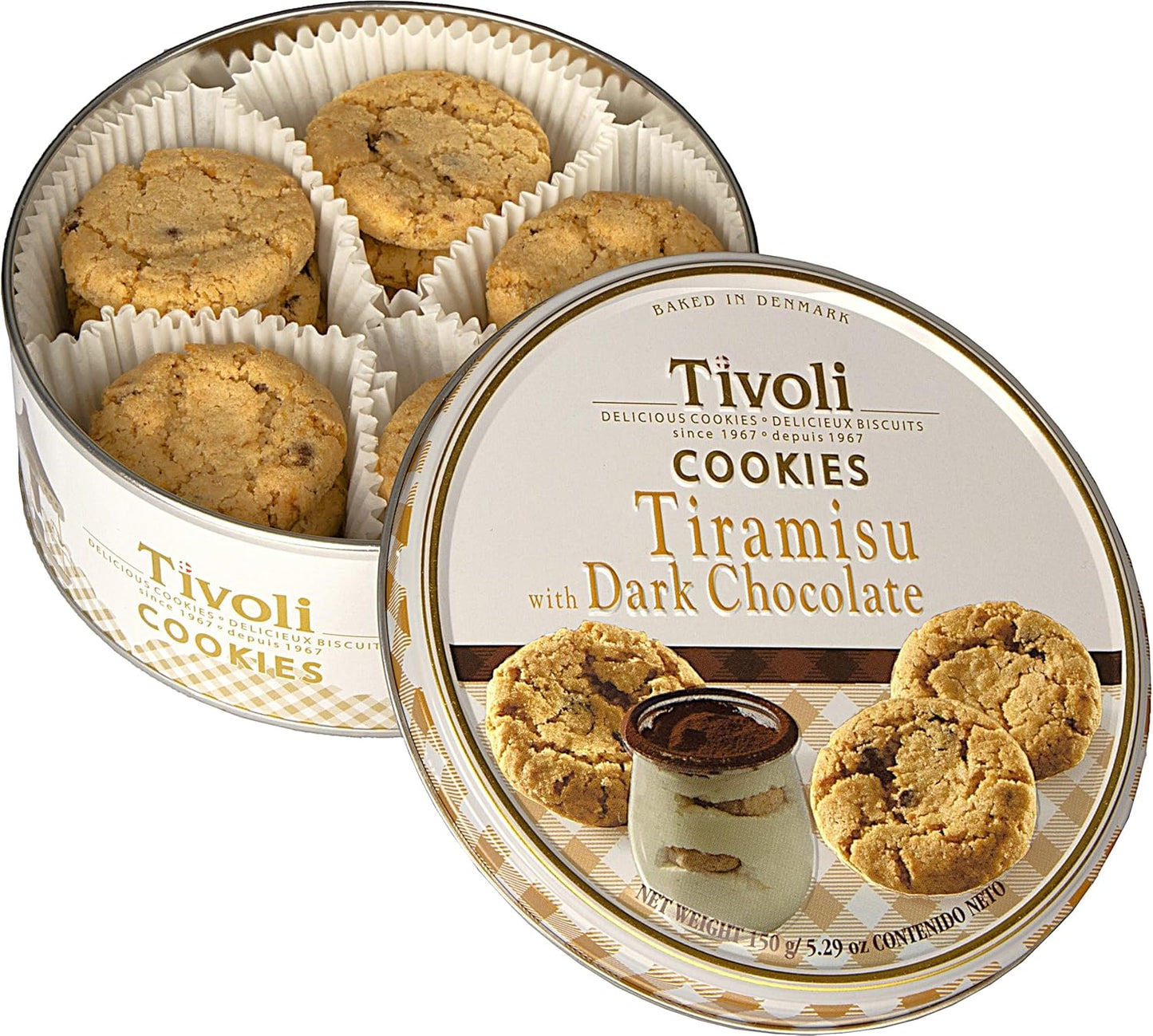 Tivoli Tiramisu Dark Chocolate 150g | Pallet (Email us to negotiate pricing and availability)
