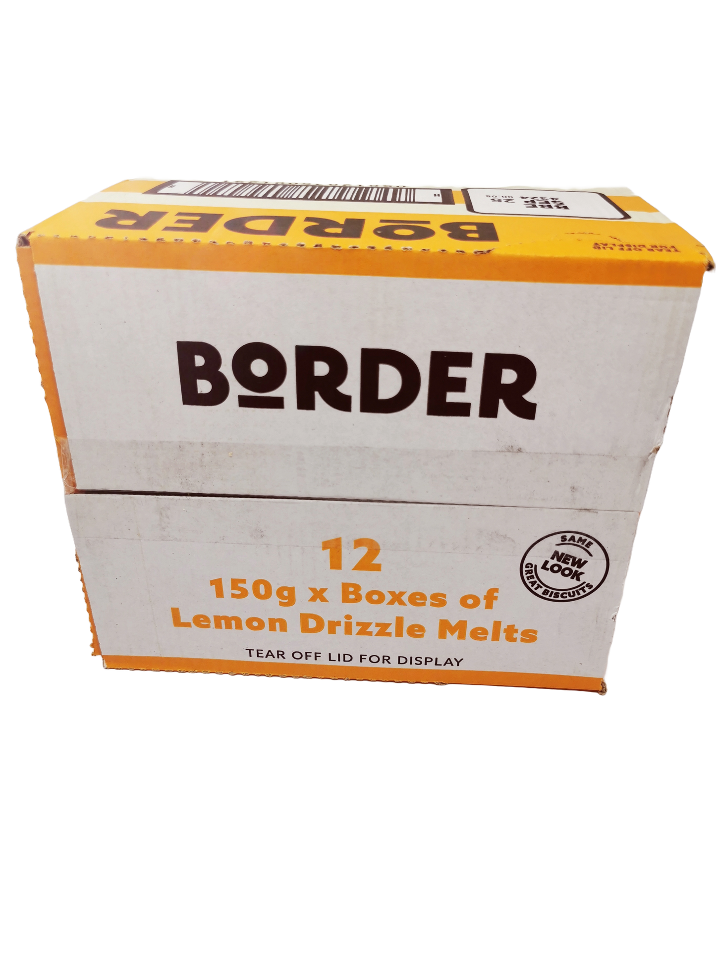 Borders Biscuit Lemon Drizzle 150g | Pack of 12