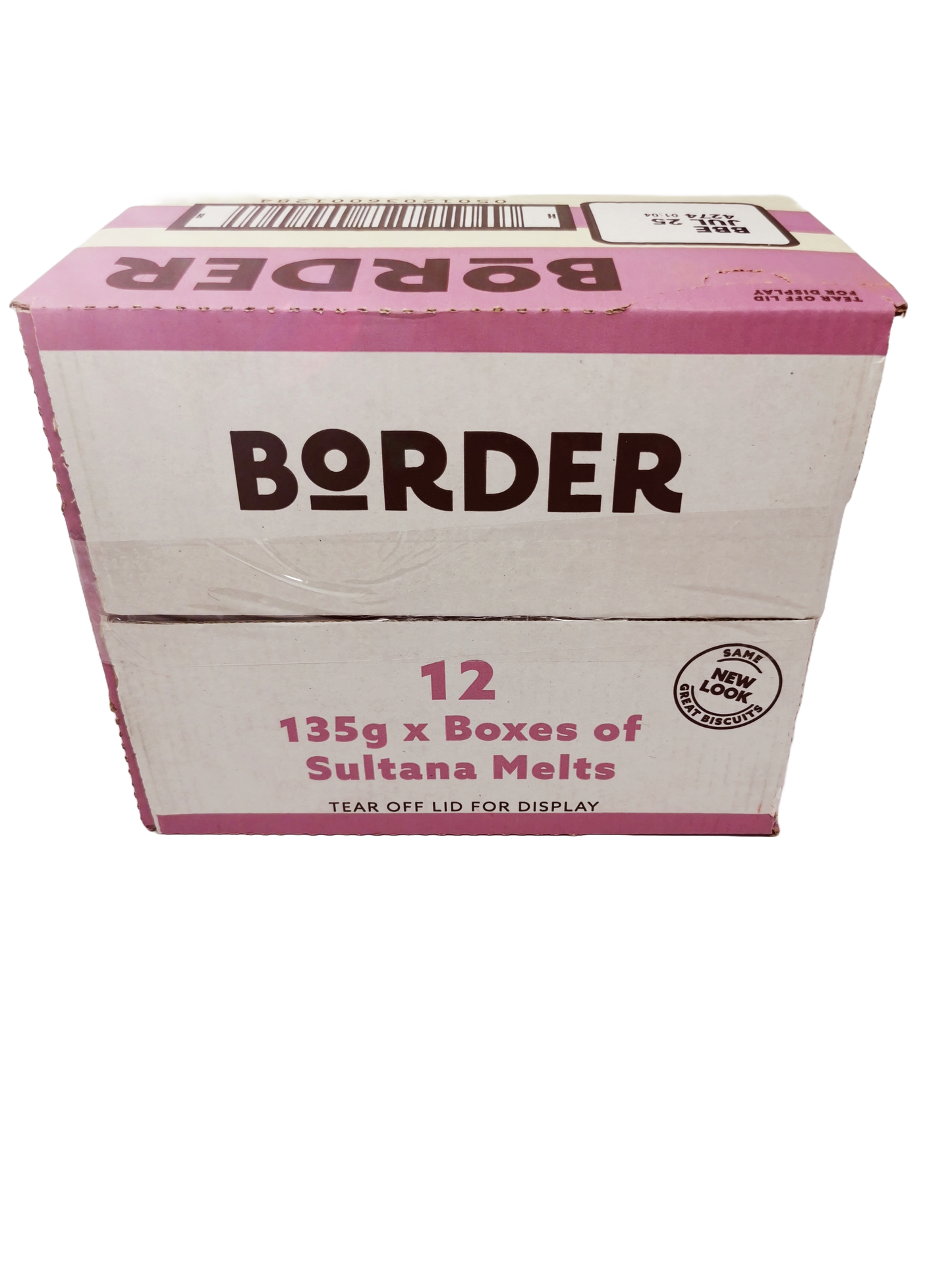 Borders Biscuit Sultana Melt 135g | Pack of 12