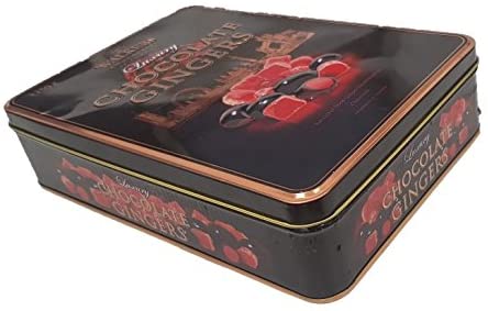 Walkers Luxury Chocolate Gingers Tin 250g