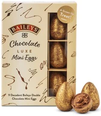 Baileys Chocolate Irish Cream Hamper - Includes Mini Easter Egg, Salted Caramel & Truffle Chocolates, Chocolate Bar & Original Baileys Irish Cream - Mothers Day Hamper & Easter Gift