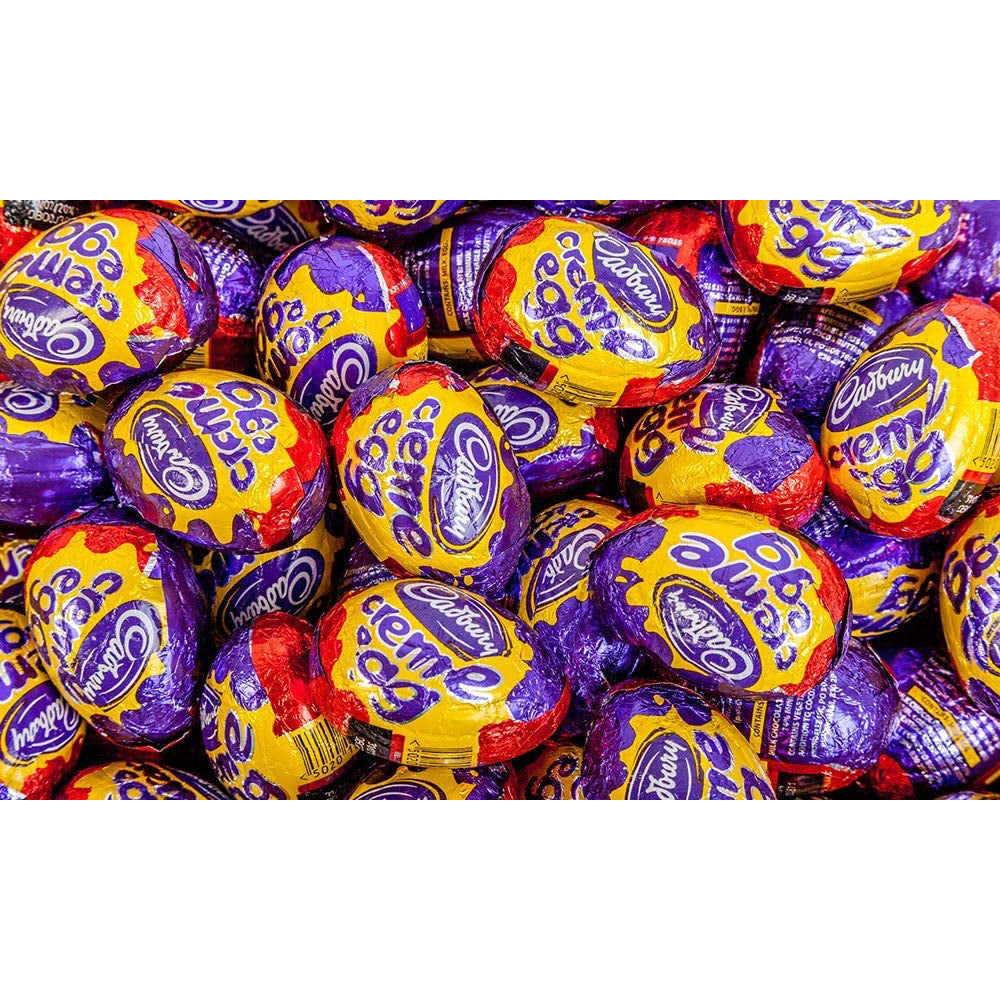 Chocolate Creme Eggs (Pack of 12) Ideal Easter Egg Hunts, Treat Cupboard, Party Bag Filler, Christmas Treat