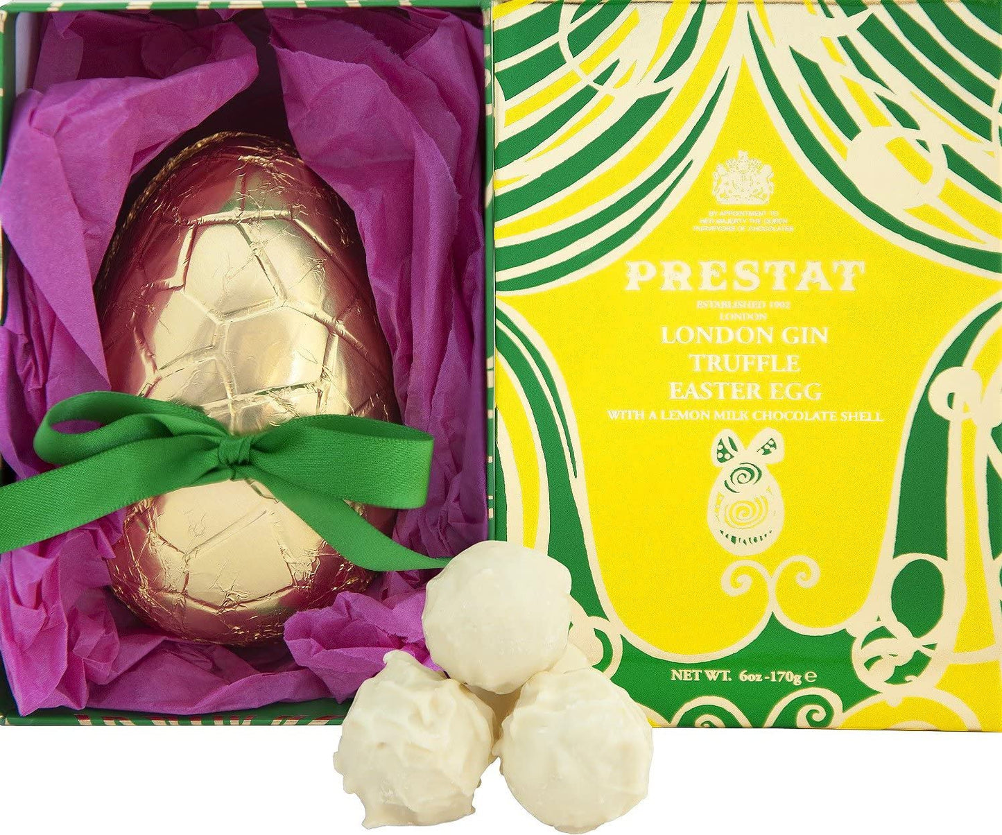 Prestat London Gin Egg 170g