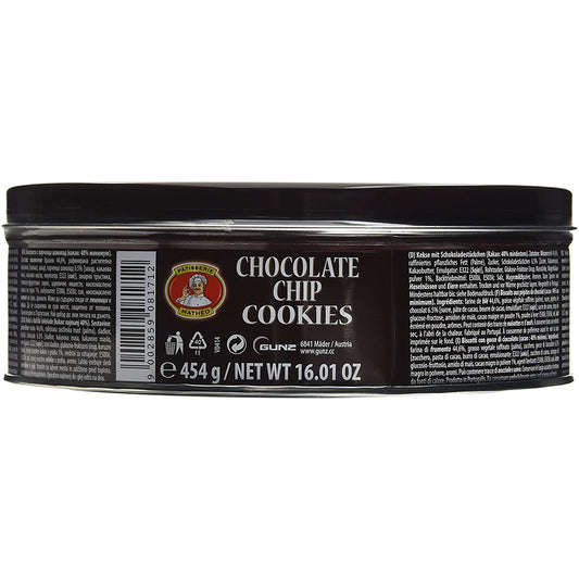 Gunz Patisserie Mathéo Chocolate Chip Cookies, 454 g