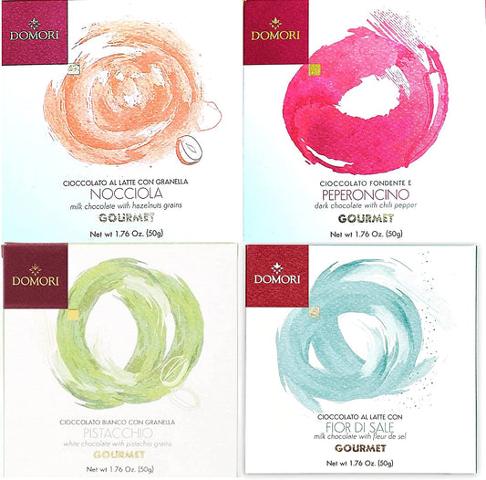 Domori Gourmet Chocolate Variety Pack