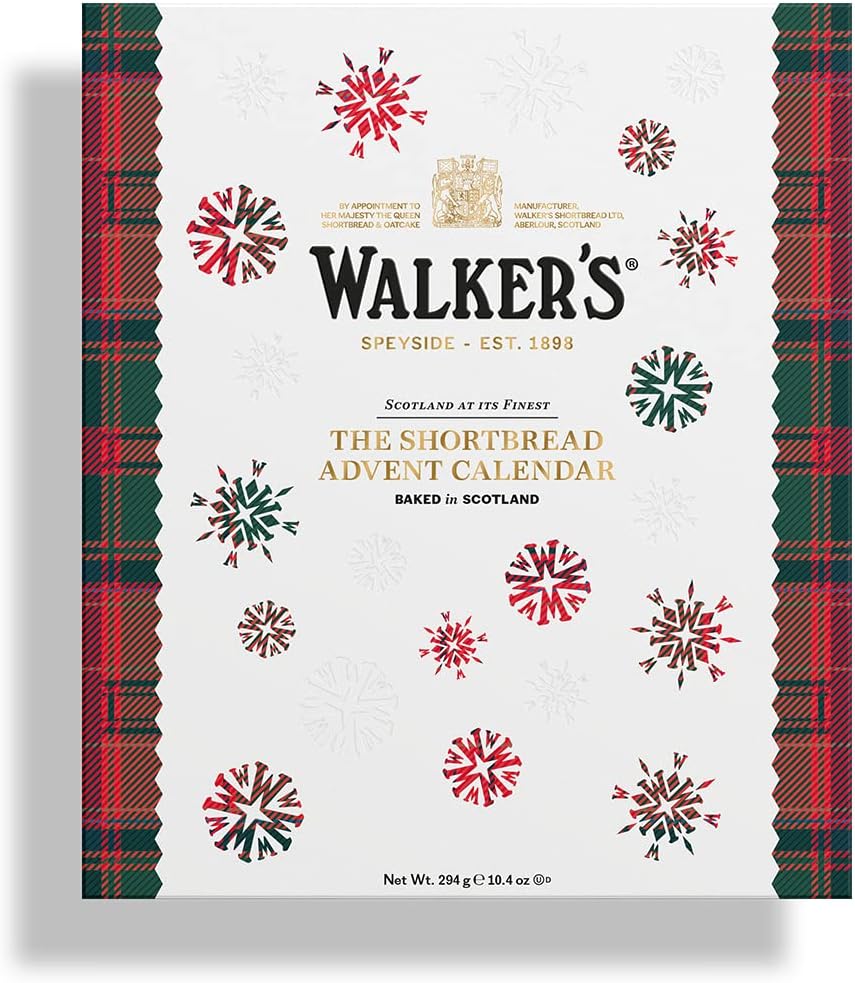 Walkers All Butter Shortbread Advent Calendar Limited Edition 294g