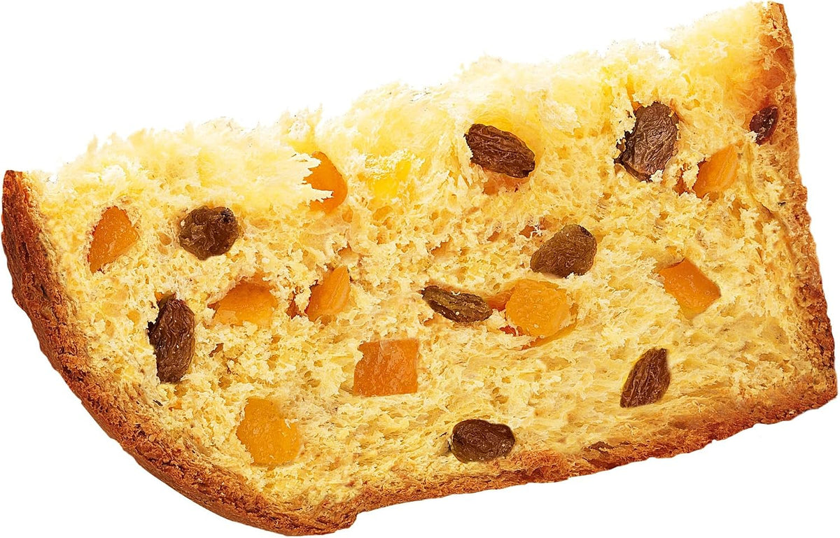 GranDuCale Italian Traditional Panettone Cake with Candied Fruit 500g