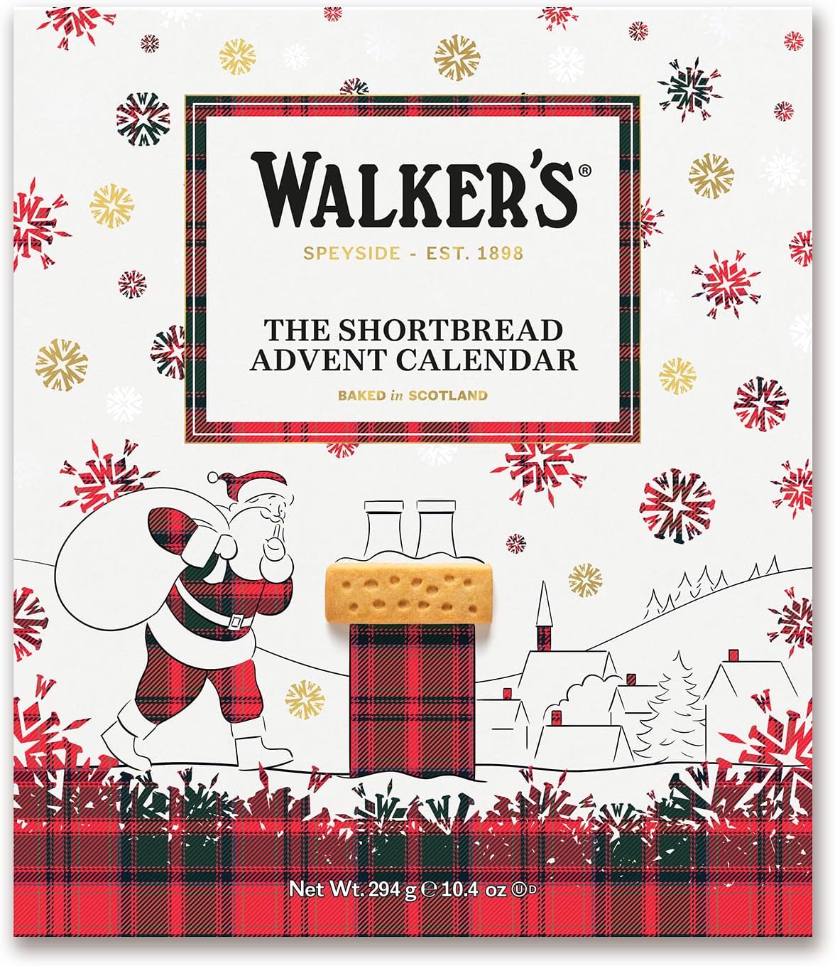 Walkers All Butter Shortbread Advent Calendar 2026 Edition 294g