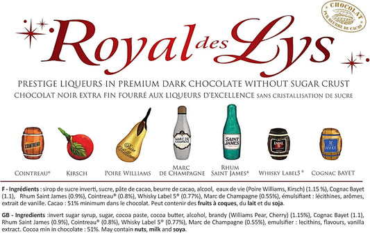 ABTEY Royal de Lys Chocolate Liqueur Advent Calendar 290g