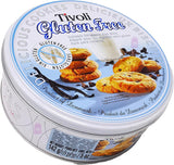 Tivoli GLUTEN FREE Chocolate Chip Butter Cookies 142g (5 Ounce) in Embossed Tin - Biscuit Tin Gift for Women, Men & Kids