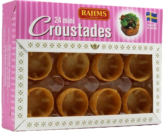 Rahms Mini Croustade Cups - Pack of 2 - 48 cups in total (24 cups per unit)
