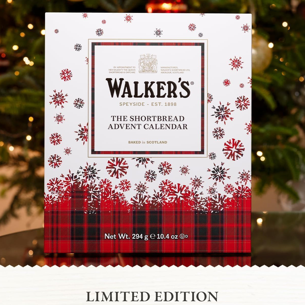 Walkers All Butter Shortbread Advent Calendar Limited Edition 294g