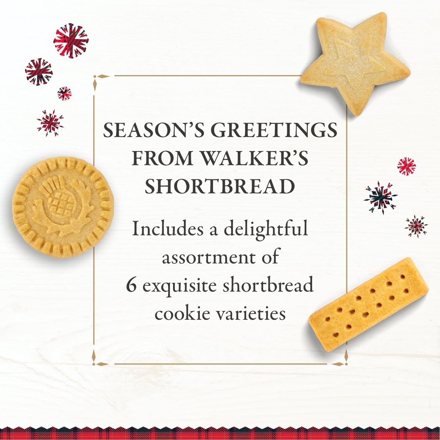 Walkers All Butter Shortbread Advent Calendar Limited Edition 294g