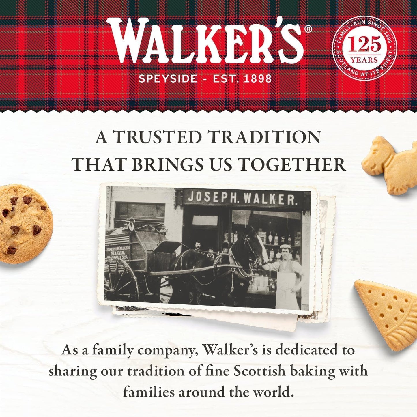 Walkers All Butter Shortbread Advent Calendar Limited Edition 294g