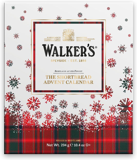 Walkers All Butter Shortbread Advent Calendar Limited Edition 294g