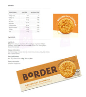 Border Biscuits Selection - Butterscotch Crunch, Golden Oat Crumbles, Viennese Whirls and Ginger Crunch