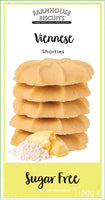 Farmhouse Sugar Free Cookies Selection - Viennese Shorties, Oat Crunch Cookies, Ginger Cookies & Choc Chip Cookies