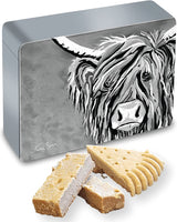 Dean's 'Rab McCoo The Noo' Scottish All Butter Shortbread Biscuits Gift Tin Assortment - 400g
